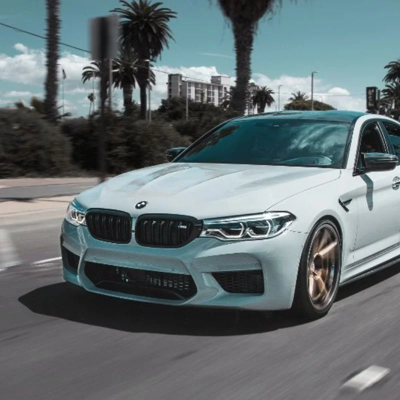 White BMW