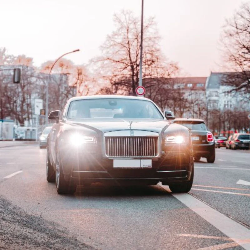 Grey Rolls Royce