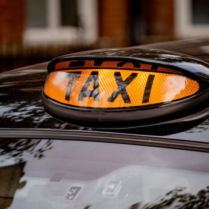 Taxi Car Sign